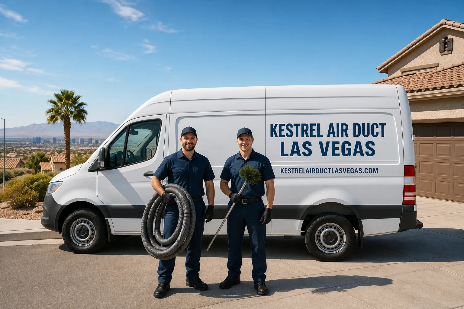 Kestrel Air Duct Las Vegas air duct cleaning team